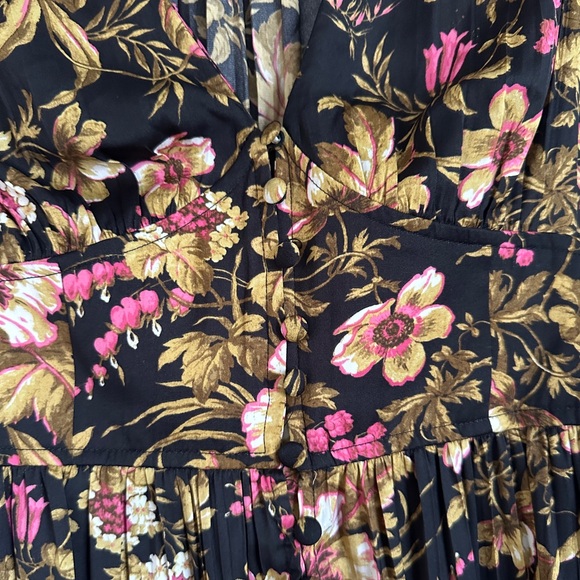 Anthropologie Deep V Tunic Blouse - Picture 7 of 8